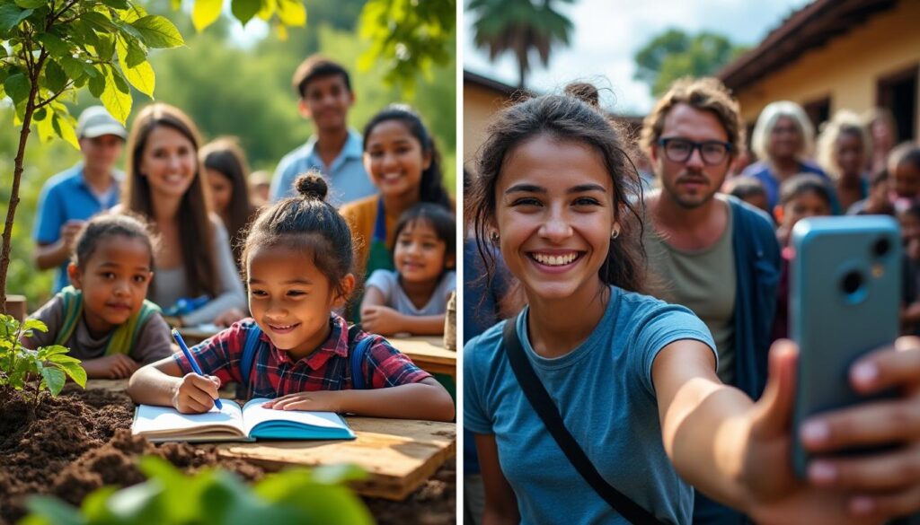 découvrez les enjeux du volontourisme : phénomène en pleine expansion, le mélange de bénévolat et de voyage suscite autant d'opportunités que de controverses. analyse des impacts, bénéfices et risques pour les communautés locales et les volontaires.