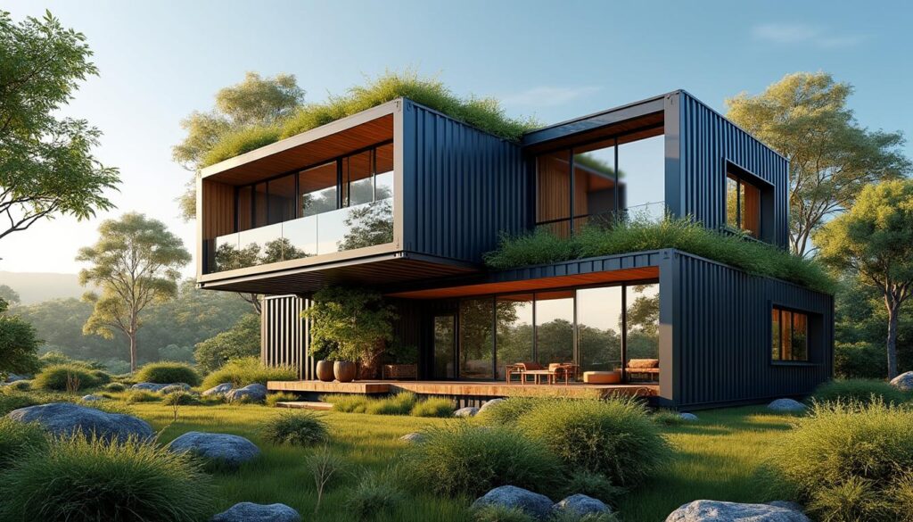 découvrez comment une maison container allie design moderne et durabilité, offrant une solution écologique, innovante et unique pour votre futur logement.