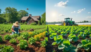 découvrez les principales différences entre le bio local et le bio industriel, leurs impacts sur l'environnement, la qualité des produits et les méthodes de production.