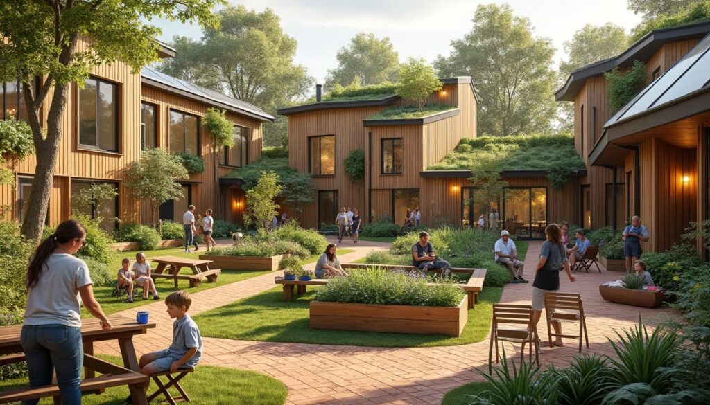 découvrez l'habitat participatif, une nouvelle façon de vivre autrement et ensemble, favorisant le partage, la solidarité et le bien-être au quotidien.