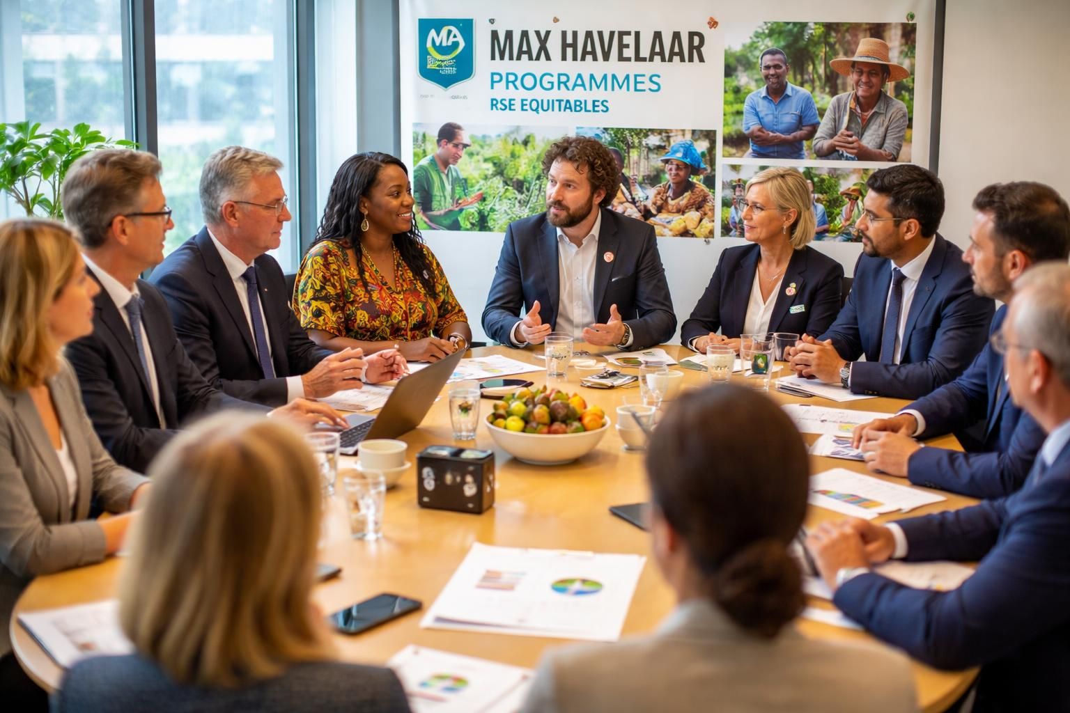max havelaar conçoit des programmes rse équitables dédiés aux grandes entreprises, favorisant un impact social et environnemental positif et durable.