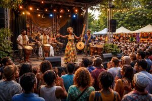 découvrez des concerts équitables mettant en avant musiques du monde, commerce solidaire et artistes africains pour une expérience culturelle engagée et responsable.