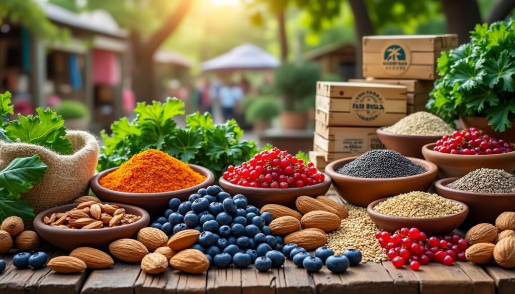 découvrez les superaliments équitables, une sélection gourmande et responsable pour une alimentation saine et durable.